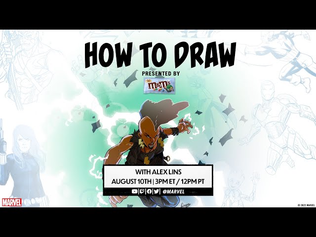 How to Draw Storm with Alex Lins | Marvel LIVE