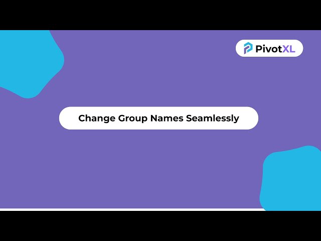 Easily Rename and Reorganize Groups Right from Excel instead of monday