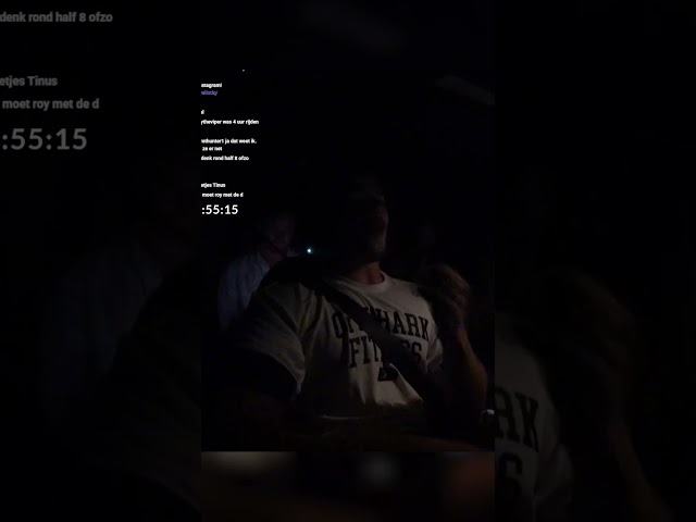 Er komt weer Putlucht uit Roy.. π€’