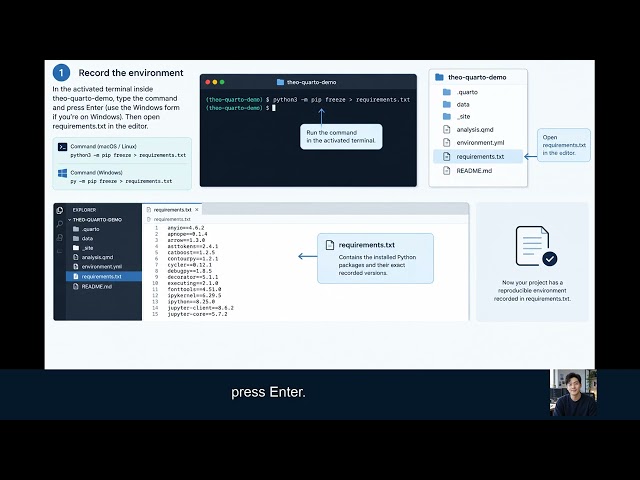 Quarto Tutorial: Build a Reproducible Python Project You Can Rerun