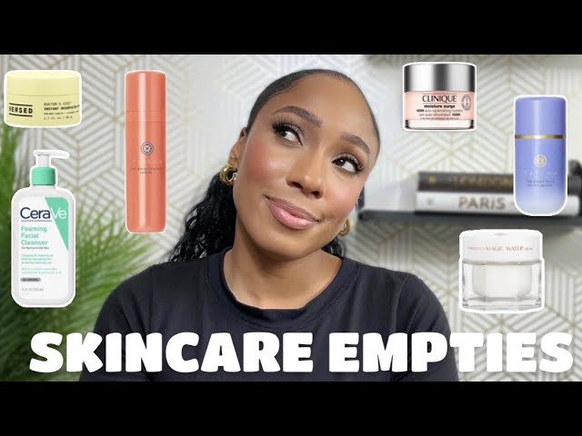 SKINCARE EMPTIES 2026✨I Finished over $400 Worth of skincare! Was It Worth IT?!
