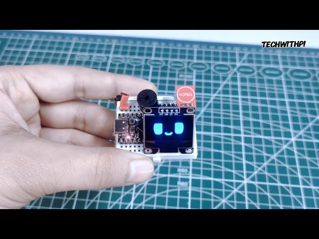 AI Robot Eye on OLED Display 😍 | Animated Robot Face Using ESP32 | Full Tutorial  #cozmo #roboteye 