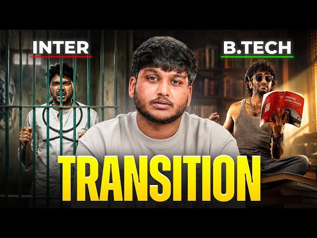 Inter vs B.Tech Life | Biggest Changes Every Student Must Know Before Joining Engineering 2026