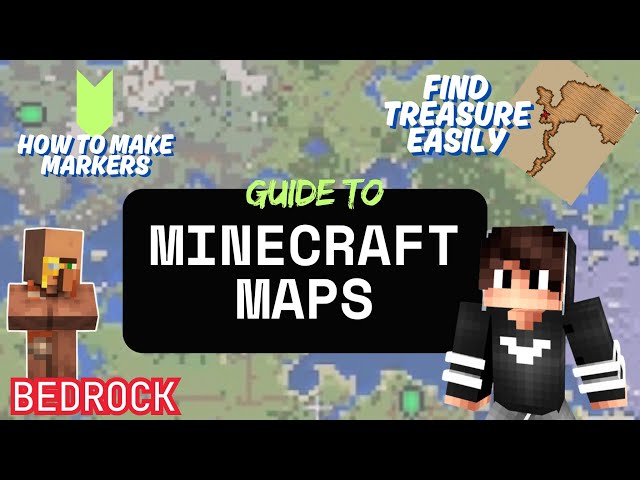 Minecraft MAPS Bedrock Guide - 1.21 Beginner Tips and tricks 2025