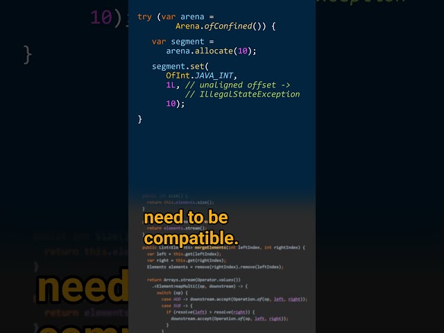 How can you read and write unaligned elements? - Cracking the Java Coding Interview #javacoding
