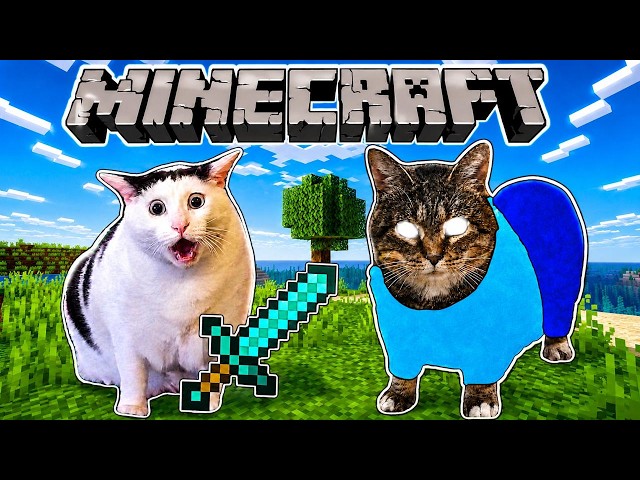 Minecraft but with Cats: Herobrine (Part 1)