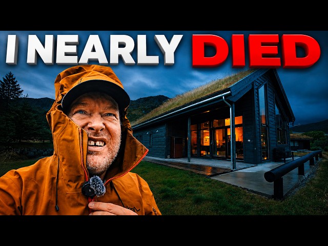 Storm Overnight in My Dad’s Luxury Cabin Turns Near Fatal! Abandoning Van Camping for Cabin Life