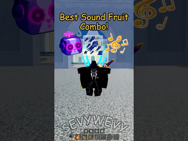 Best Sound Fruit Combo In Blox Fruits! #roblox #bloxfruits #shorts