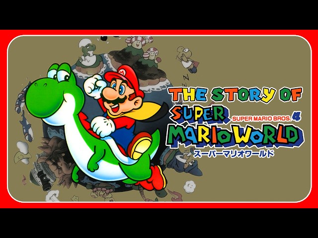 Super Mario World: The Complete History of the Launch of the First Super NES Way Back in the 1990s!