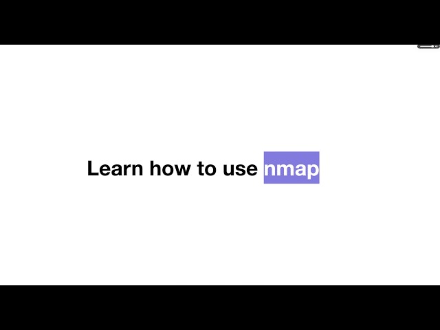 Find Network Vulnerabilities nmap tutorial