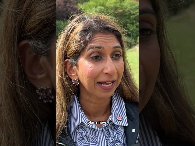 "Stop this now!" Braverman claims Home Secretary could stop migrant camp plans in Piddington 🔵