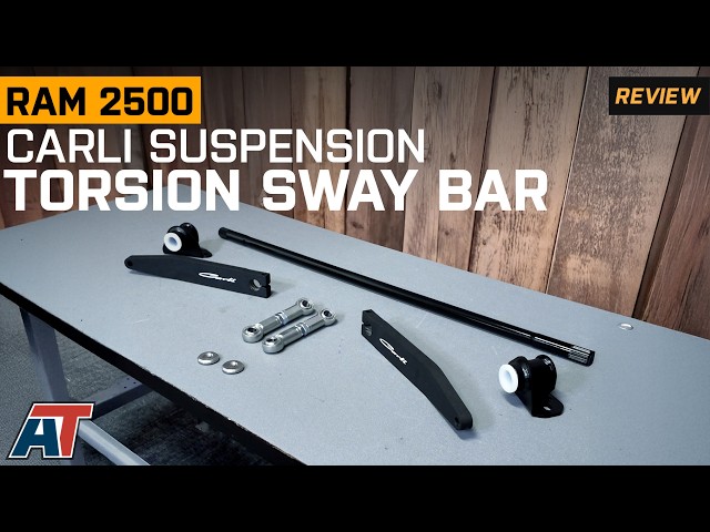 2014-2026 4WD RAM 2500 Carli Suspension Torsion Sway Bar Review & Install