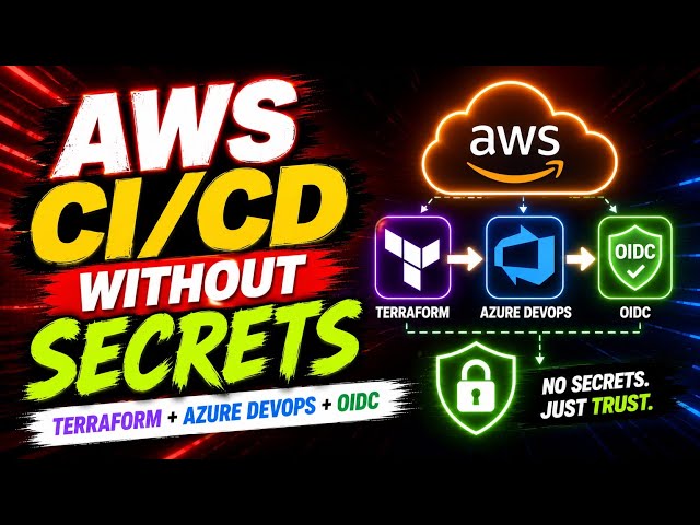 AWS Secure CICD Pipeline: Azure DevOps Pipeline with OpenID Connect (OIDC)