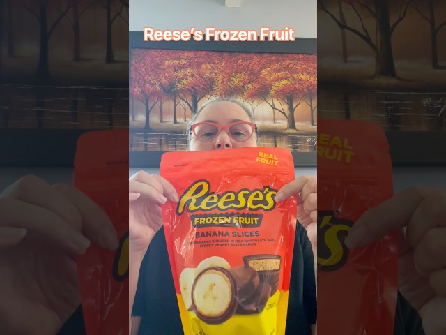 Reese’s Frozen Fruit 🍫🍌