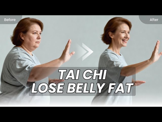 Tai Chi for Belly Fat | Full 7-Minute Workout to Tone & Slim Your Core