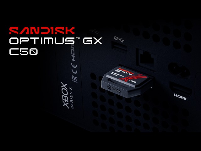 SANDISK Optimus GX C50 Storage Expansion Card For XBOX Series X|S