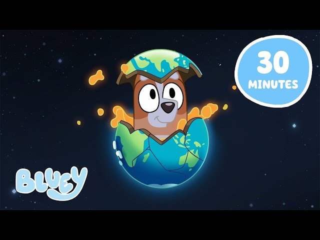 30 mins of Sleepy Bluey Clips 😴 ✨ | Unwind for Bedtime with Bluey 💙 | Bluey