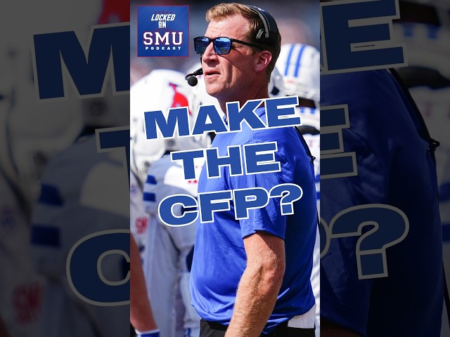 Can SMU STILL REACH the College Football Playoff? #smufootball #rhettlashlee