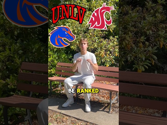 These teams got ROBBED🤯 #collegefootball #cfb #wsu #boisestate #unlv #pac12 #mountainwest #cfp