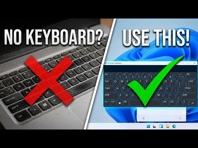 How to Enable On-Screen Keyboard in Windows (Bangla Tutorial) | Keyboard Short Key Fix