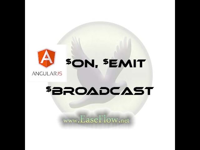 On-Emit-Broadcast - 026 - Tutorial AngularJS Crash Kurs - Deutsch