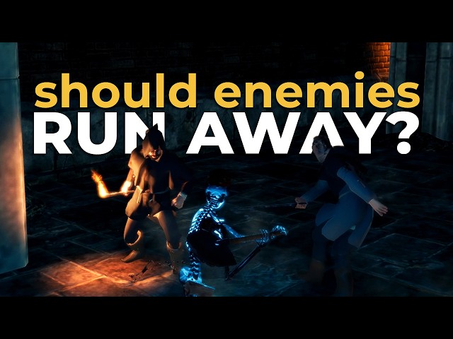 What Happens When an Enemy Tries to Flee