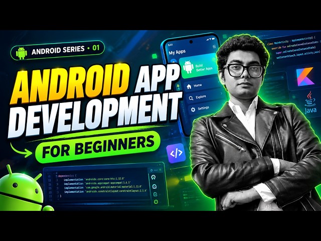 EP1 Android App Development for Beginners | Build Your First Android App