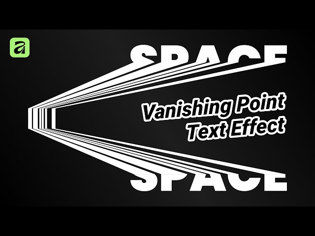 Vanishing Point Text Effect Tutorial in Affinity