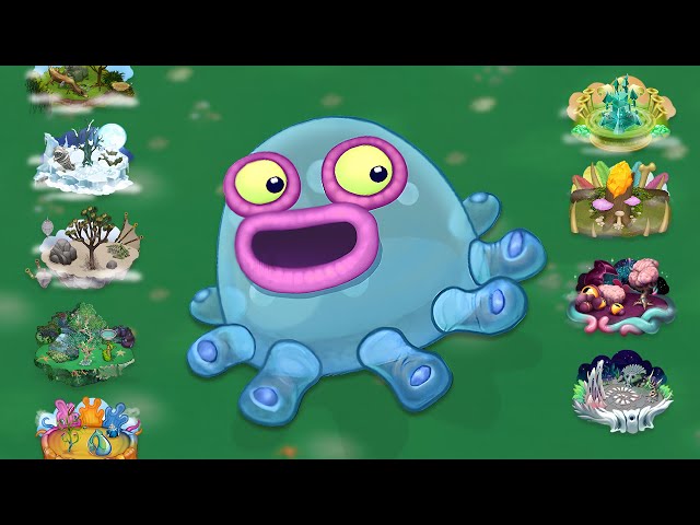 Toe Jammer - All Monster Sounds & Animations (My Singing Monsters)