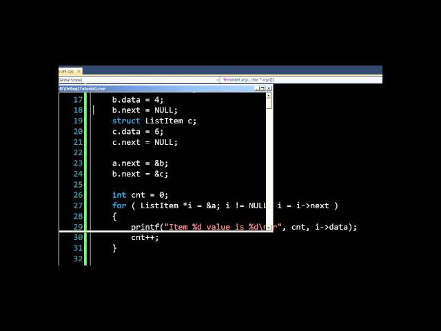 Lists and Linked Lists in C: Computer Programming 10: 24HourAnswers Tutorials