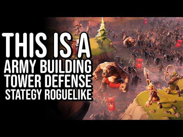 TOWER DEFENSE meets ARMY BUILDING in this Sick New Roguelike! - Dawn of Defense