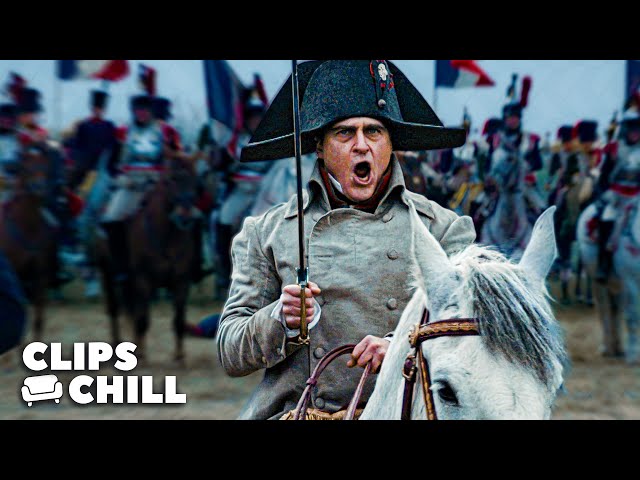 La DRAMÁTICA Batalla de Waterloo | Napoleón (Joaquin Phoenix)