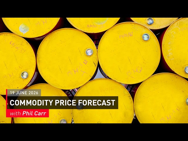 COMMODITY REPORT: Gold, Silver & Crude Oil Price Forecast: 19 June 2026