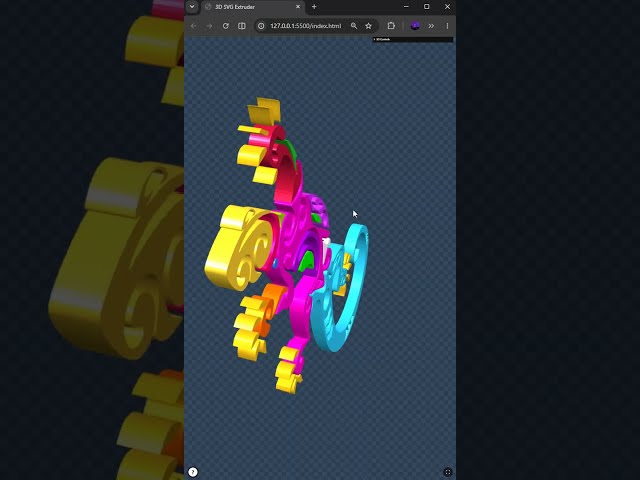 3d SVG Extruder #programacion #javascript #código #gratis #ia