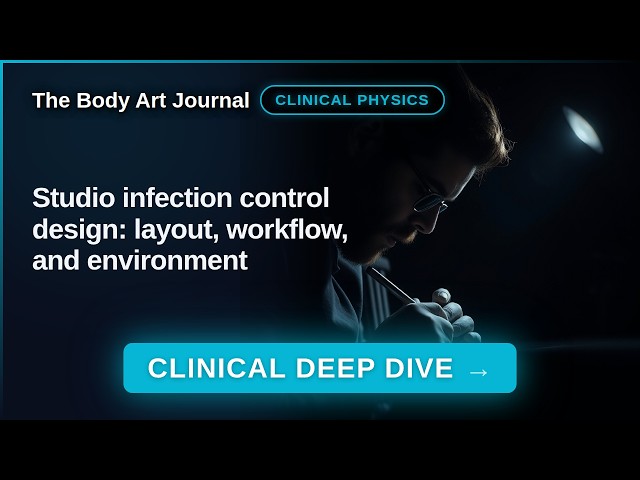 Studio infection control design: layout, workflow, and environment