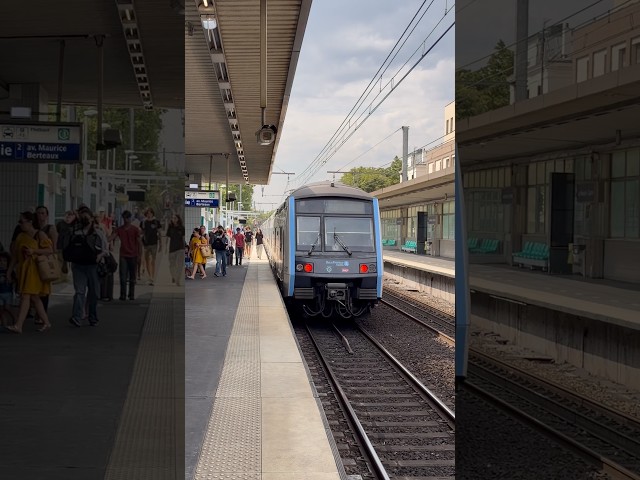 Le démarrage du MI2N va vous surprendre ! 😱 #shorts #rera #mi2n #train #railway #sncf #rer
