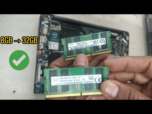 Dell Latitude 7400 RAM Upgrade | 8GB to 32GB (Step-by-Step)