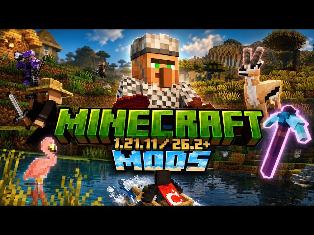 TOP 15+ BEST VANILLA Minecraft MODS! 🔥 1.21.11 / 26.2+ (NeoForge/Fabric) August 2026