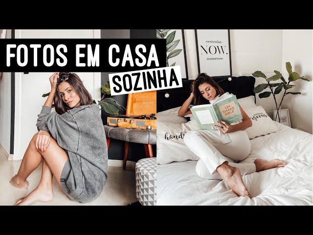 Como tirar fotos sozinha em casa + Como edito minhas fotos - Viihrocha