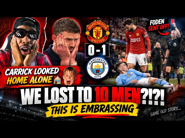 How Did United Lose This?! Man Utd 0-1 Man City Tactical Breakdown