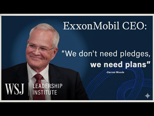 ExxonMobil CEO: The Riskiest Decisions 'Are the Ones We All Agree On' | WSJ Leadership Institute