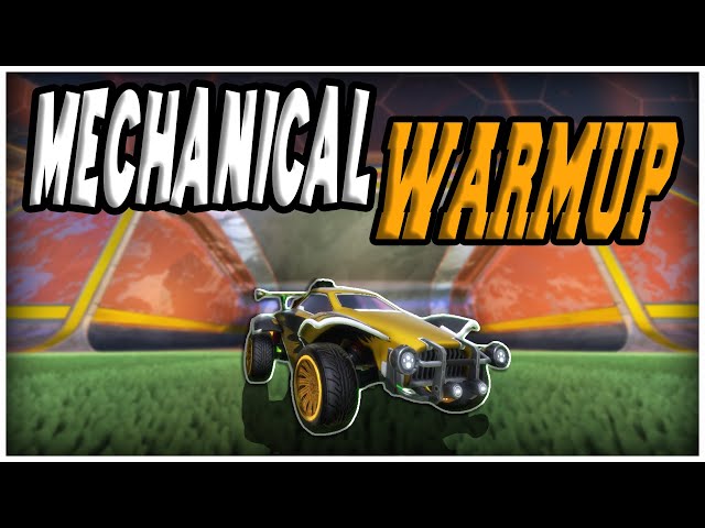 Rocket League Warmup with TRAINING PACK