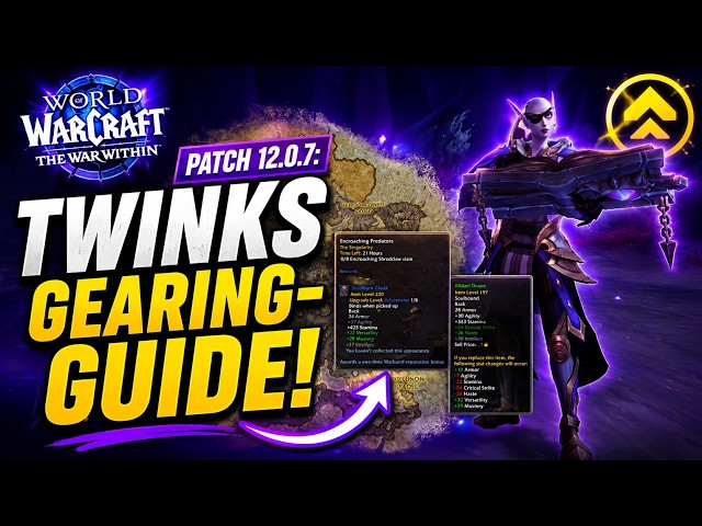246+ Item Level WITHOUT LOGGING IN: Patch 12.0.7 of Midnight Provides Even More Twink Gear