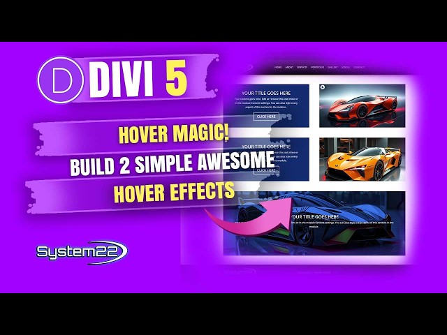Divi 5 Hover Animation Tricks Every Designer Should Know