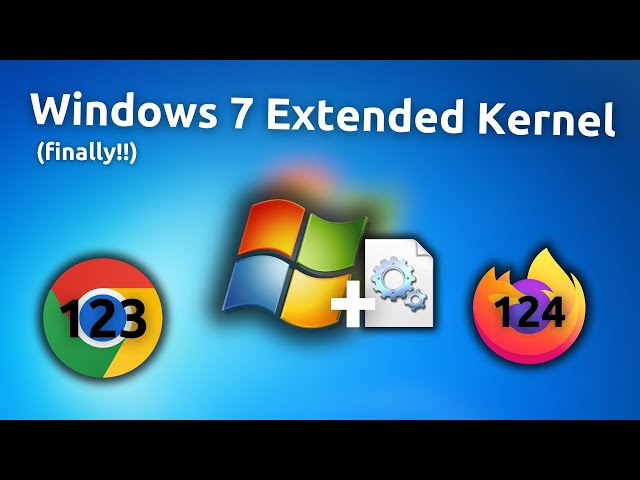 Modern Apps on Windows 7 | Windows 7 Extended Kernel