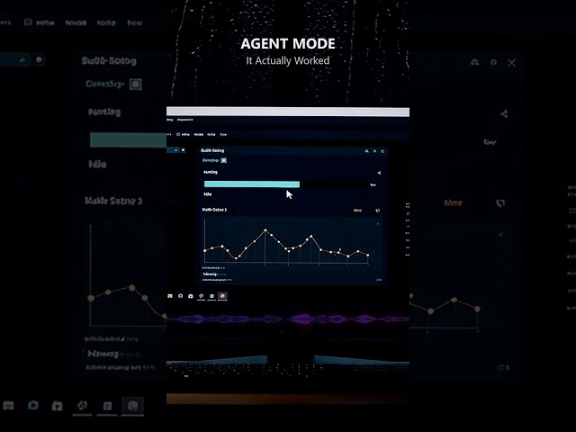 It Actually Worked — future garage for long vibe coding sessions #shorts