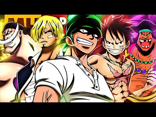 5 em 1 | ( Barba Negra 🧔🏾 | Barba Branca 💪🌊 | Sanji 🦵🔥 | Luffy 🤛🏻👒 | Zoro ⚔️🗡️ ) | MHRAP