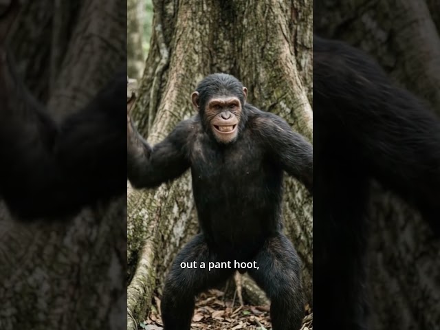 Chimps Have Been Throwing Rocks at the Same Tree for 10 Years #animalbehavior