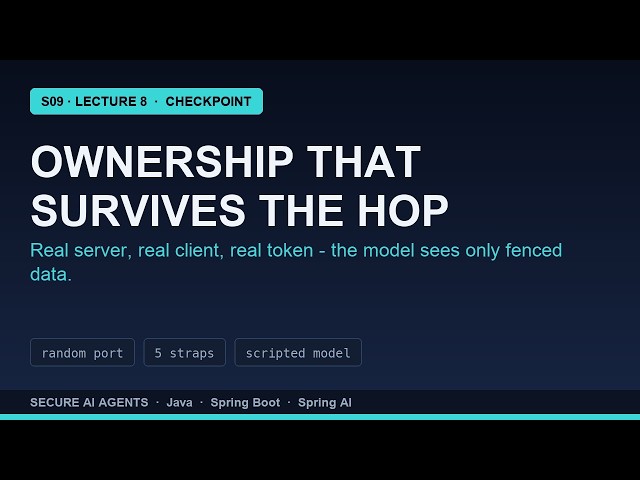 Secure AI Agents: Checkpoint - TrustDesk Capabilities Over Secure MCP | S09E08