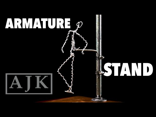 Making A Stand For Wire Armature For Figure Sculpting